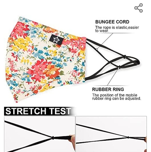 Spring cotton mask - Picture 3 of 7